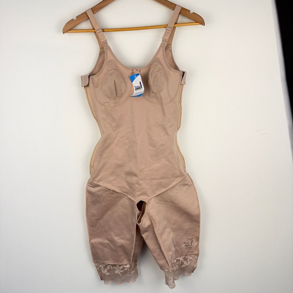 NWT Modeladores‎ & Cores Post-Surgical Faja Bodysuit Women ME 44/46 BBL Lipo